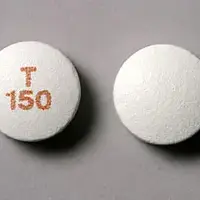 Tarceva (Erlotinib [ er-loe-ti-nib ])-T 150-150 mg-White-Round