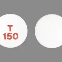 Tarceva (Erlotinib [ er-loe-ti-nib ])-T 150-150 mg-White-Round