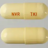 Tasigna (Nilotinib [ nye-loe-ti-nib ])-NVR TKI-200 mg-Yellow-Capsule-shape