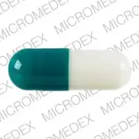 Tiazac (Diltiazem [ dil-tye-a-zem ])-Tiazac 180 Tiazac 180-180 mg-Turquoise & White-Capsule-shape