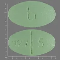 Trexall (Methotrexate (oral) [ meth-oh-trex-ate ])-b 927 5-5 mg-Green-Oval