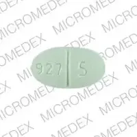 Trexall (Methotrexate (oral) [ meth-oh-trex-ate ])-b 927 5-5 mg-Green-Oval