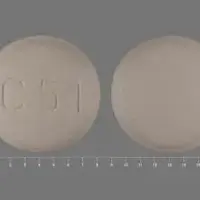 Tribenzor (Amlodipine, hydrochlorothiazide, and olmesartan [ am-loe-di-peen, hye-droe-klor-oh-thye-a-zide, and-ol-me-sar-tan ])-C51-5 mg / 12.5 mg / 20 mg-Orange-Round