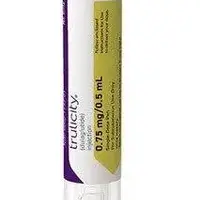 Trulicity (Dulaglutide [ doo-la-gloo-tide ])-medicine-0.75 mg/0.5 mL solution in a single-dose pen