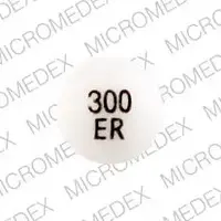 Ultram er (Tramadol [ tram-a-dol ])-300 ER-300 mg-White-Round