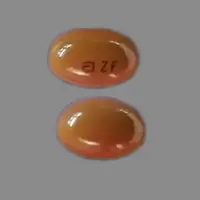 Zemplar (Paricalcitol (oral/injection) [ par-i-kal-si-tol ])-LOGO ZF-2 mcg-Orange-Oval