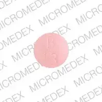 Ziac (Hydrochlorothiazide and bisoprolol [ hye-droe-klor-oh-thye-a-zide-and-bi-soe-proe-lol ])-LL B 13-5 mg / 6.25 mg-Pink-Round