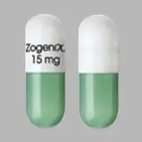 Zohydro er (Hydrocodone (oral) [ hye-droe-koe-done ])-Zogenix 15 mg-15 mg-Green & White-Capsule-shape