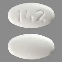 Bupropion (eqv-zyban advantage pack) (Bupropion [ byoo-pro-pee-on ])-142-300 mg-White-Oval