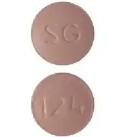 Clopidogrel (Clopidogrel [ kloe-pid-oh-grel ])-SG 124-75 mg (base)-Pink-Round