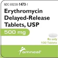 Erythromycin (systemic) (monograph) (Eryc)-C 33-500 mg-White-Oval