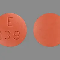 Felodipine (Felodipine [ fe-loe-di-peen ])-E 138-10 mg-Red-Round