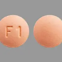 Finasteride (Finasteride [ fin-as-ter-ide ])-F1-1 mg-Brown-Round