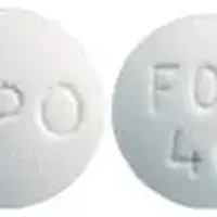 Fosinopril (Fosinopril [ foe-sin-oh-pril ])-APO FOS 40-40 mg-White-Round