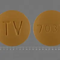 Amlodipine, hydrochlorothiazide, and valsartan (Amlodipine, hydrochlorothiazide, and valsartan [ am-loe-di-peen, hye-droe-klor-oh-thye-a-zide, val-sar-tan ])-TV 7037-5 mg / 25 mg / 160 mg-Yellow-Round