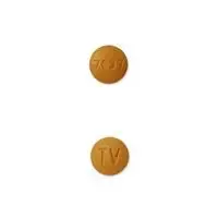 Amlodipine, hydrochlorothiazide, and valsartan (Amlodipine, hydrochlorothiazide, and valsartan [ am-loe-di-peen, hye-droe-klor-oh-thye-a-zide, val-sar-tan ])-TV 7037-5 mg / 25 mg / 160 mg-Yellow-Round