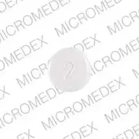 Mirapex (Pramipexole [ pram-i-pex-ole ])-2 U-0.125 mg-White-Round