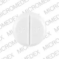 Mirapex (Pramipexole [ pram-i-pex-ole ])-37 37 U U-1.5 mg-White-Round