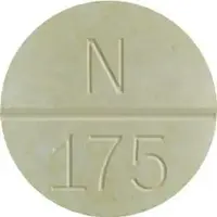 Nature-throid (Thyroid desiccated [ thye-roid ])-RLC N 175-113.75 mg (1 ¾ Grain)-White-Round