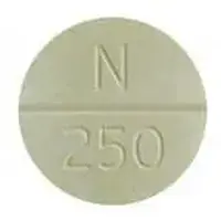 Nature-throid (Thyroid desiccated [ thye-roid ])-RLC N 250-162.5 mg (2 ½ Grain)-White-Round