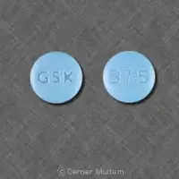 Paxil cr (Paroxetine [ pa-rox-a-teen ])-GSK 37.5-37.5 mg-Blue-Round