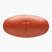 Prezista (Darunavir [ da-roon-a-veer ])-T 800-800 mg-Red-Oval