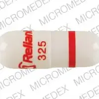 Rythmol sr (Propafenone [ proe-paf-e-none ])-logo Reliant 325-325 mg-White-Capsule-shape