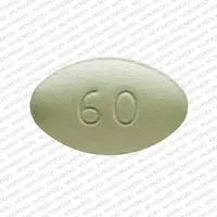 Sensipar (Cinacalcet [ sin-ah-cal-set ])-AMG 60-60 mg-Green-Oval