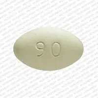 Sensipar (Cinacalcet [ sin-ah-cal-set ])-AMG 90-90 mg-Green-Oval