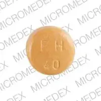 Sular (Nisoldipine [ nye-zol-di-peen ])-443 FH 40-40 mg-Orange-Round