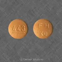 Sular (Nisoldipine [ nye-zol-di-peen ])-443 FH 40-40 mg-Orange-Round