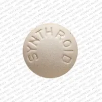 Synthroid (Levothyroxine [ lee-voe-thye-rox-een ])-SYNTHROID 125-0.125 mg-Brown-Round