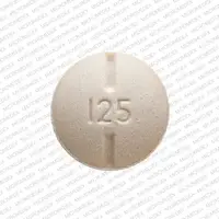 Synthroid (Levothyroxine [ lee-voe-thye-rox-een ])-SYNTHROID 125-0.125 mg-Brown-Round