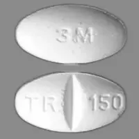 Tambocor (Flecainide [ flek-a-nide ])-3M TR 150-150 mg-White-Oval