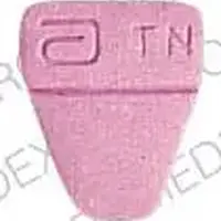 Tranxene t-tab (Clorazepate [ klor-az-e-pate ])-a TN T-15 mg-Pink-U-shape