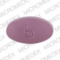 Trexall (Methotrexate (oral) [ meth-oh-trex-ate ])-b 945 15-15 mg-Purple-Oval