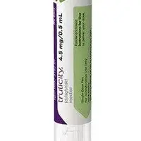 Trulicity (Dulaglutide [ doo-la-gloo-tide ])-medicine-4.5 mg/0.5 mL solution in a single-dose pen