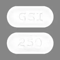 Viread (Tenofovir disoproxil)-GSI 250-250 mg-White-Capsule-shape