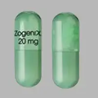 Zohydro er (Hydrocodone (oral) [ hye-droe-koe-done ])-Zogenix 20 mg-20 mg-Green-Capsule-shape