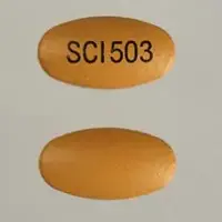 Sular (Nisoldipine [ nye-zol-di-peen ])-SCI 503-34 mg-Orange-Oval