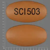 Sular (Nisoldipine [ nye-zol-di-peen ])-SCI 503-34 mg-Orange-Oval