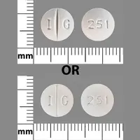 Escitalopram (Escitalopram)-I G 251-20 mg-White-Round