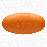 Prezista (Darunavir [ da-roon-a-veer ])-TMC 600MG-600 mg-Orange-Oval