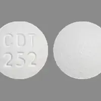 Amlodipine and atorvastatin (Amlodipine and atorvastatin [ am-loe-di-peen-and-a-tor-va-sta-tin ])-CDT 252-2.5 mg / 20 mg-White-Round