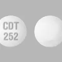 Amlodipine and atorvastatin (Amlodipine and atorvastatin [ am-loe-di-peen-and-a-tor-va-sta-tin ])-CDT 252-2.5 mg / 20 mg-White-Round