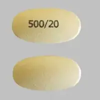 Esomeprazole and naproxen (Esomeprazole and naproxen [ ee-soe-mep-ra-zole-and-na-prox-en ])-500/20-esomeprazole magnesium 20 mg / naproxen 500 mg-Yellow-Oval