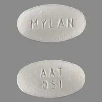 Amlodipine and atorvastatin (Amlodipine and atorvastatin [ am-loe-di-peen-and-a-tor-va-sta-tin ])-AAT 051 MYLAN-5 mg / 10 mg-White-Oval