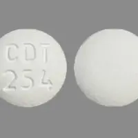 Amlodipine and atorvastatin (Amlodipine and atorvastatin [ am-loe-di-peen-and-a-tor-va-sta-tin ])-CDT 254-2.5 mg / 40 mg-White-Round