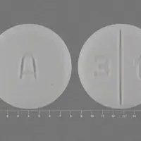 Glyburide (eqv-micronase) (Glyburide [ glye-bue-ride ])-A 3 1-5 mg-White-Round