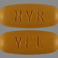 Amlodipine and valsartan (Amlodipine and valsartan [ am-loe-de-peen-val-sar-tan ])-NVR VFL-10 mg / 25 mg / 320 mg-Brown-Oval